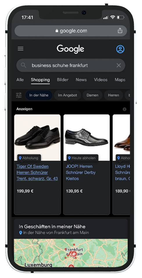 Google Shopping Integration von Shopgate