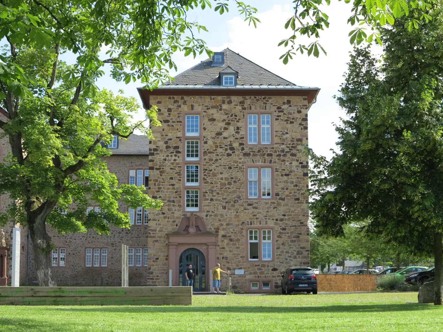 Shopgate-Büro im Landgrafenschloss in Butzbach